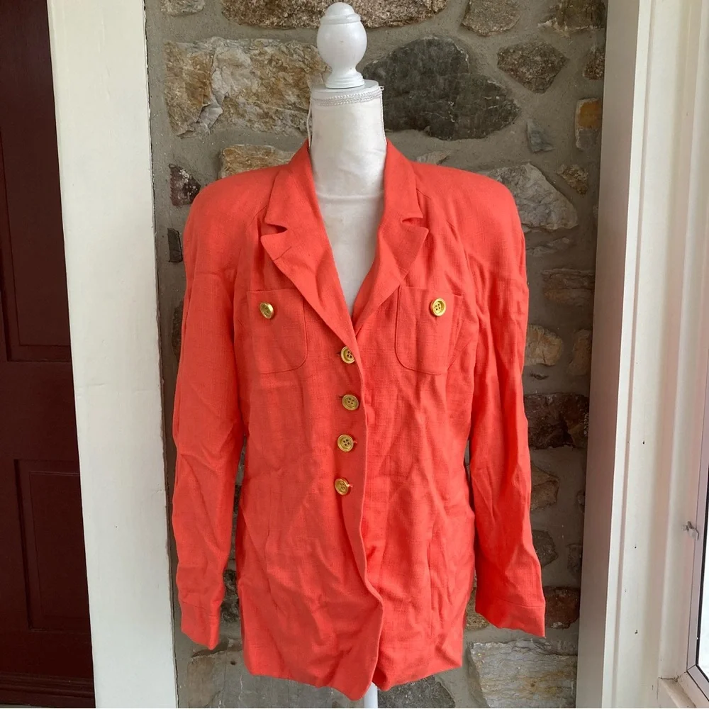 NWT Christian Dior Blazer Suit Jacket Womens 18